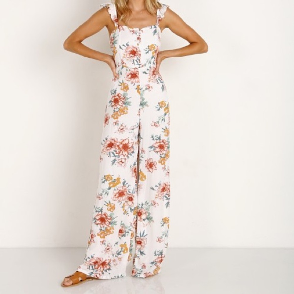 Sage The Label Floral Jumpsuit - size S